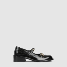 구찌 여성 홀스빗 디테일 메리 제인 - Gucci Womens Horsebit Detail Mary Jane - gus8927x