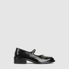 구찌 여성 홀스빗 디테일 메리 제인 - Gucci Womens Horsebit Detail Mary Jane - gus8927x