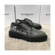 Givenchy 2020 Men's Leather Oxford Shoes - 지방시 2020 남성용 레더 옥스퍼드 슈즈,Size(240-270),GIVS0130,그레이