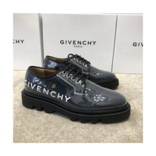 Givenchy 2020 Men's Leather Oxford Shoes - 지방시 2020 남성용 레더 옥스퍼드 슈즈,Size(240-270),GIVS0131,닥크그레이