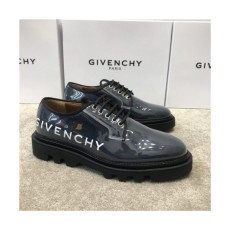 Givenchy 2020 Men's Leather Oxford Shoes - 지방시 2020 남성용 레더 옥스퍼드 슈즈,Size(240-270),GIVS0131,닥크그레이