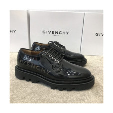 Givenchy 2020 Men's Leather Oxford Shoes - 지방시 2020 남성용 레더 옥스퍼드 슈즈,Size(240-270),GIVS0132,블랙