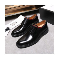 Gucci 2020 Men's Leather Oxford Shoes - 구찌 2020 남성용 레더 옥스퍼드 슈즈,Size(240-270),GUCS1366,블랙