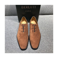 Berluti 2020 Men's Leather Oxford Shoes - 벨루티 2020 남성용 레더 옥스퍼드 슈즈,Size(240-270),BERTS0187,카멜