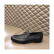 Hermes 2021 Men's Leather Oxford Shoes - 에르메스 2021 남성용 레더 옥스퍼드 슈즈,Size(240-270),HERS0380,블랙