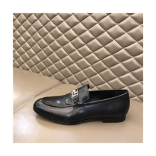Hermes 2021 Men's Leather Oxford Shoes - 에르메스 2021 남성용 레더 옥스퍼드 슈즈,Size(240-270),HERS0383,블랙