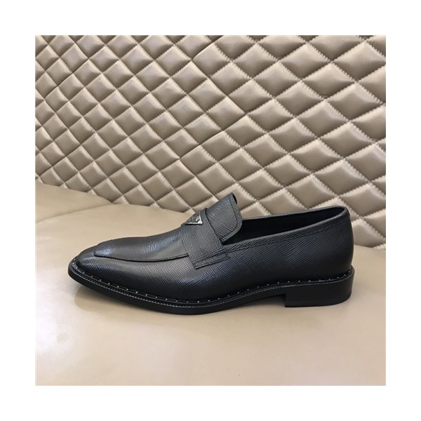 Prada 2021 Men's Leather Oxford Shoes - 프라다 2021 남성용 레더 옥스퍼드 슈즈,Size(240-270),PRAS0689,블랙