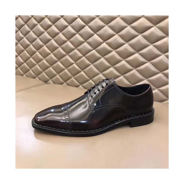 Prada 2021 Men's Leather Oxford Shoes - 프라다 2021 남성용 레더 옥스퍼드 슈즈,Size(240-270),PRAS0697,브라운