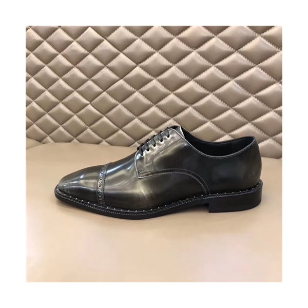 Prada 2021 Men's Leather Oxford Shoes - 프라다 2021 남성용 레더 옥스퍼드 슈즈,Size(240-270),PRAS0698,브라운