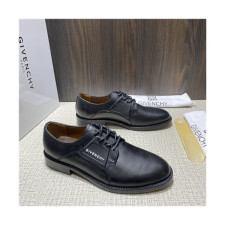 Givenchy 2021 Men's Leather Derby Shoes,GIVS0181 - 지방시 2021 남성용 레더 더비슈즈,Size(240-270),블랙