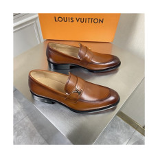 Louis Vuitton 2021 Men's Leather Oxford Shoes,LOUS2195 - 루이비통 2021 남성용 레더 옥스퍼드 슈즈,Size(240-270),카멜