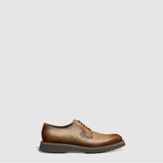 벨루티 남성 뉴 알레시오 스크리토 레더 더비 - Berluti Mens New Alessio Scritto Leather Derby - bes7494x