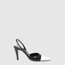 샤넬 여성 슬링백 힐 이리데슨트 - Chanel Womens Slingback Heels Iridescent - chs14277x
