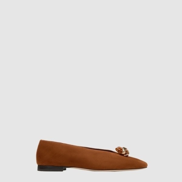 지미추 여성 마고 발레 플랫 - Jimmy Choo Womens Margot Ballerina Flats - jis14370x