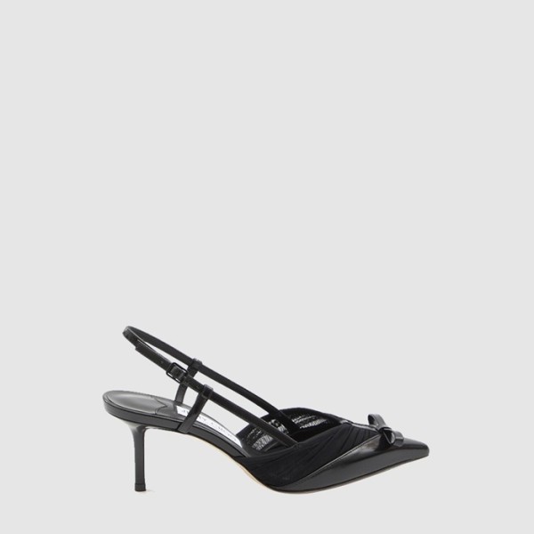 지미추 여성 아피아 메쉬 슬링백 - Jimmy Choo Womens Afia Mesh Slingback Pumps - jis14378x