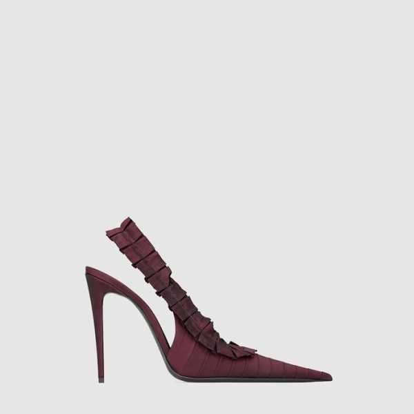 입생로랑 여성 Madeleine 슬링백 펌프스  - Saint Laurent Womens Madeleine Slingback Pumps - yss13506x