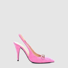 구찌 여성 홀스빗 슬링백 펌프스 - Gucci Womens Horsebit Slingback Pumps - gus14007x