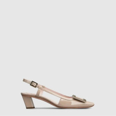 로저비비에 여성 벨 비비에 슬링백 펌프스 - Roger Vivier Womens Belle Vivier Slingback Pumps - ros14482x