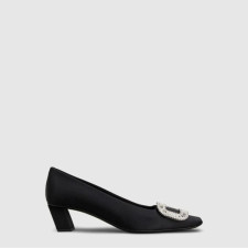 로저비비에 여성 벨 비비에 새틴 펌프스 - Roger Vivier Womens Belle Vivier Satin Pumps - ros14483x