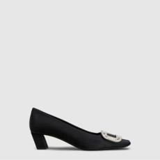 로저비비에 여성 벨 비비에 새틴 펌프스 - Roger Vivier Womens Belle Vivier Satin Pumps - ros14483x