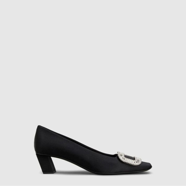 로저비비에 여성 벨 비비에 새틴 펌프스 - Roger Vivier Womens Belle Vivier Satin Pumps - ros14483x