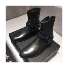 Saint Laurent 2020 Mens Leather Boots - 입생로랑 2020 남성용 레더 부츠 SLS0061,Size(240 - 270).블랙