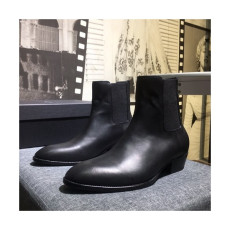 Saint Laurent 2020 Mens Leather Boots - 입생로랑 2020 남성용 레더 부츠 SLS0064,Size(240 - 270).블랙