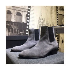 Saint Laurent 2020 Mens Leather Boots - 입생로랑 2020 남성용 레더 부츠 SLS0065,Size(240 - 270).그레이
