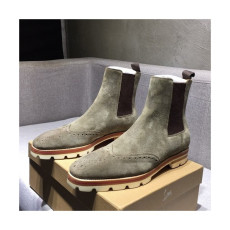 Christian Loubutin  2020 Mens Leather Boots - 크리스챤루부탱 2020 남성용 레더 부츠 CLS0081,Size(245 - 275).그레이