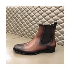 Berluti 2020 Mens Leather Ankle Boots - 벨루티 2020 남성용 레더 앵글부츠 BERTS0106,Size(240 - 270).브라운