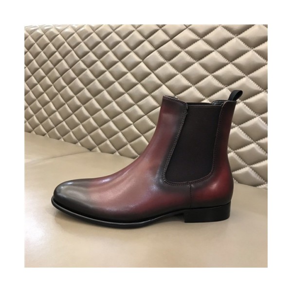 Berluti 2020 Mens Leather Ankle Boots - 벨루티 2020 남성용 레더 앵글부츠 BERTS0107,Size(240 - 270).브라운
