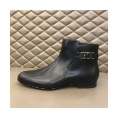 Hermes 2020 Men's Leather Ankle Boots -  에르메스 2020 남성용 앵글부츠  , HERS0344, Size(240-270), 블랙