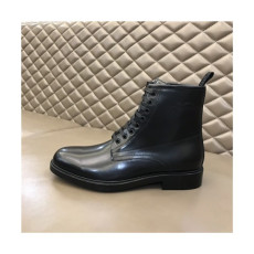 Louis Vuitton 2020 Men's Leather Ankle Boots - 루이비통 2020 남성용 레더 앵글부츠 , LOUS1382, Size(240-270), 블랙