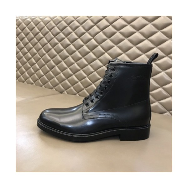Louis Vuitton 2020 Men's Leather Ankle Boots - 루이비통 2020 남성용 레더 앵글부츠 , LOUS1382, Size(240-270), 블랙