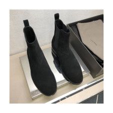 Bottega Veneta 2020 Men's Leather Ankle Boots - 보테가 베네타 2020 남성용 레더 앵글부츠,Size(240-275),BVS0189,블랙