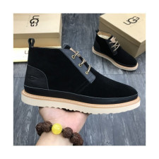 Ugg 2020 Men's Leather Ankle Boots - 어그 2020 남성용 레더 앵글부츠,Size(240-275),UGGS0165,블랙