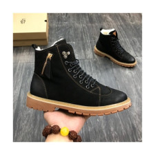 Ugg 2020 Men's Leather Wool Ankle Boots - 어그 2020 남성용 레더 울 앵글부츠,Size(240-275),UGGS0167,블랙
