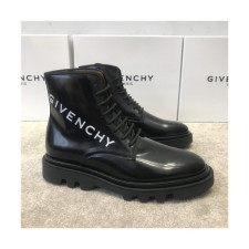Givenchy 2020 Men's Leather Ankle Boots - 지방시 2020 남성용 레더 앵글부츠,Sizze(240-270),GIVS0135,블랙