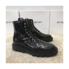 Givenchy 2020 Men's Leather Ankle Boots - 지방시 2020 남성용 레더 앵글부츠,Sizze(240-270),GIVS0136,블랙