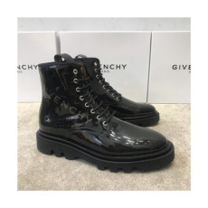 Givenchy 2020 Men's Leather Ankle Boots - 지방시 2020 남성용 레더 앵글부츠,Sizze(240-270),GIVS0136,블랙