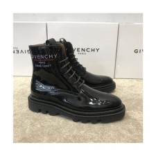 Givenchy 2020 Men's Leather Ankle Boots - 지방시 2020 남성용 레더 앵글부츠,Sizze(240-270),GIVS0138,블랙