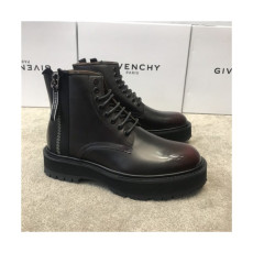 Givenchy 2020 Men's Leather Ankle Boots - 지방시 2020 남성용 레더 앵글부츠,Sizze(240-270),GIVS0140,브하운