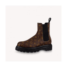 루이비통   남성 모노그램 레더 부츠 Size(240 - 270) 브라운 - Louis Vuitton  Men's Monogram Leather Boots Lou03850x Brown