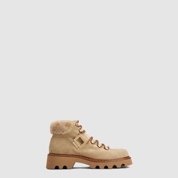 로저비비에 여성 비브 레인저스 트럭 부티 - Roger Vivier Womens Viv Rangers Truck Booties - vis8585x