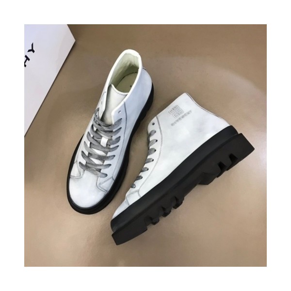 지방시  남성 레더 부츠 Size(240-270) 화이트 - Givenchy  Men's Leather Boots Giv0585x White