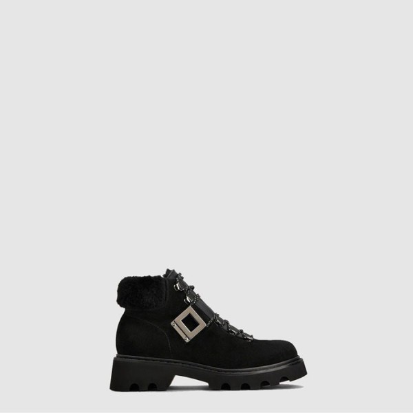 로저비비에 여성 비브 레인저스 트럭 부티 - Roger Vivier Womens Viv Rangers Truck Booties - vis8586x