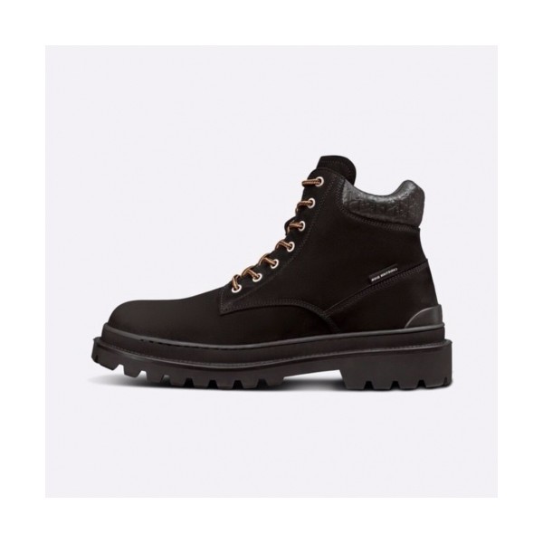 디올  남성 트렌디 레더 앵클부츠 Size(240 - 275) 블랙 - Dior  Men's Trendy Leather Ankle Boots Black Dio01584x
