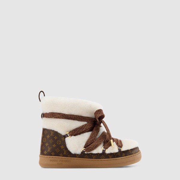 루이비통 여성 LV 클라우드 레이스업 앵클 부츠 스니커즈 - Louis vuitton Womens LV Cloud Lace-Up Ankle Boot Sneakers - lvs8653x