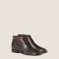 미우미우 여성 퓸 레더 부츠 - Miumiu Womens Fume Leather Booties - mis8950x
