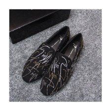 Giuseppe Zanoti 2019 Mm / Wm Velvet Slip On - 쥬세페자노티 2019 남여공용 벨벳 슬립온 GZS0015.Size,(220 - 270),블랙